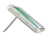 ie galaxy s21 fe clear standing cover ef jg990ctegww 530672798