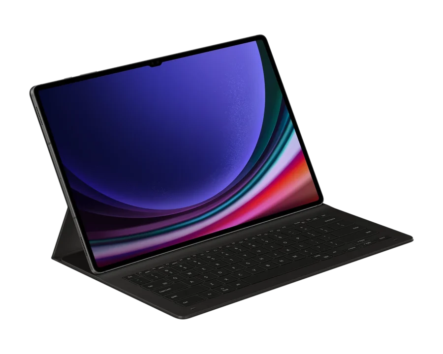 latin en galaxy tab s9 ultra book cover keyboard slim black ef dx910ubegww ef dx910ubegww standing black 537976625