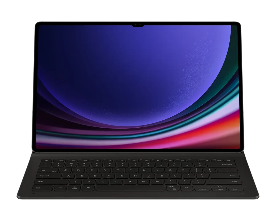 latin en galaxy tab s9 ultra book cover keyboard slim black ef dx910ubegww ef dx910ubegww standing black 537976627