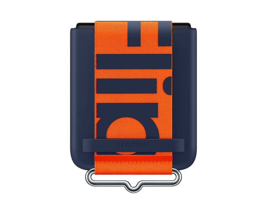 Husă de protecție și curea Silicone Cover pentru Samsung Galaxy Z Flip 3