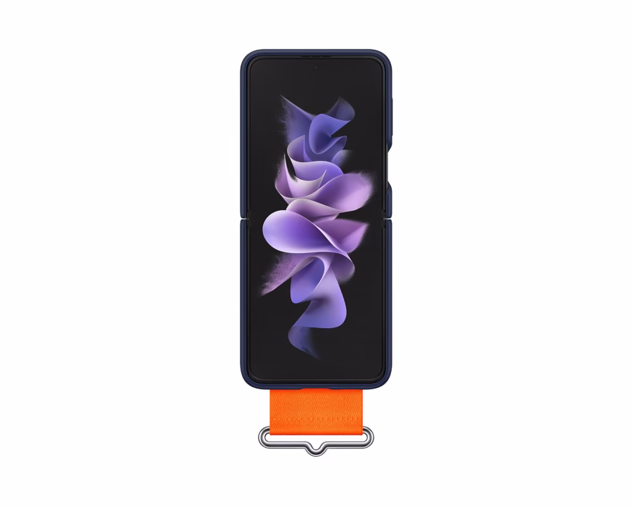 Husă de protecție și curea Silicone Cover pentru Samsung Galaxy Z Flip 3