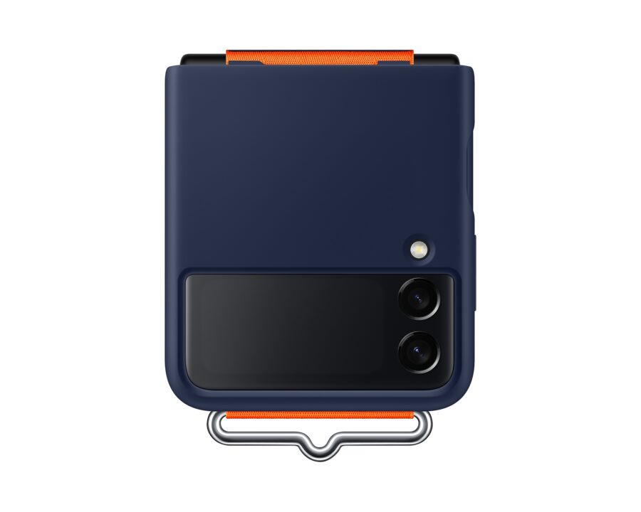 Husă de protecție și curea Silicone Cover pentru Samsung Galaxy Z Flip 3
