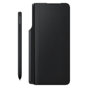 Husă Leather Flip Cover pentru Samsung Galaxy Z Fold 3 5G, Stylus Pen