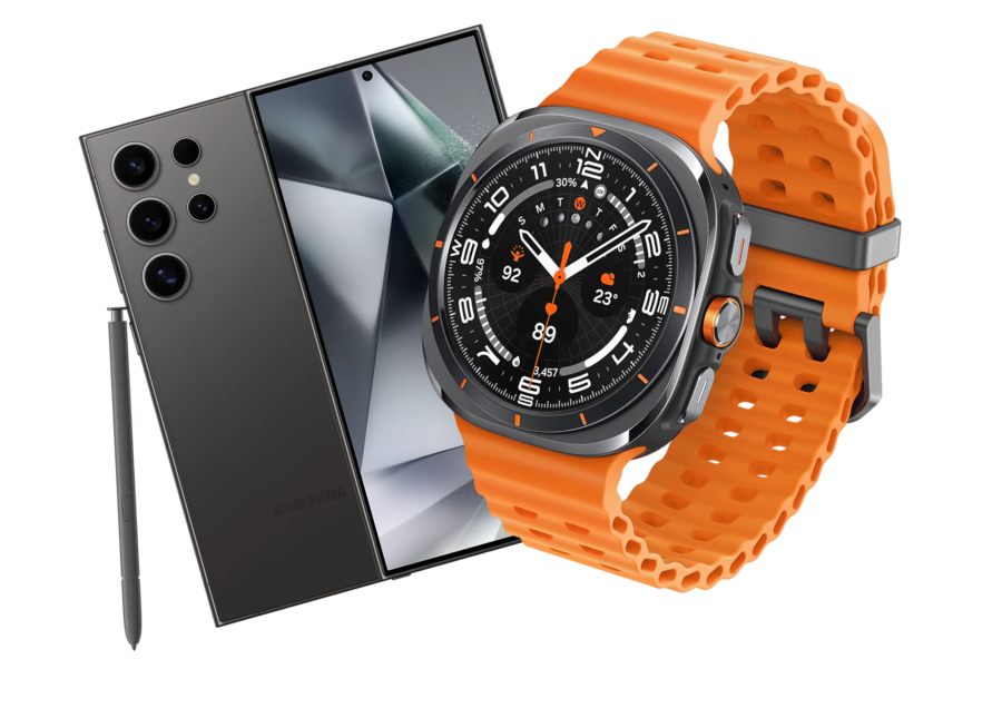 Pachet Samsung Galaxy S24 Ultra 256GB + Samsung Galaxy Watch Ultra