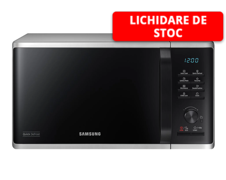 Cuptor cu microunde Samsung MS23K3515AS, 23 L