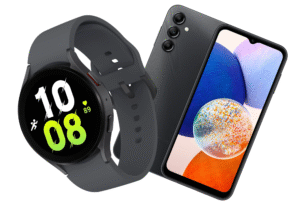 Pachet samsung galaxy a14 si samsung galaxy watch5