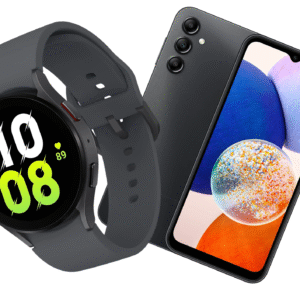 Pachet samsung galaxy a14 si samsung galaxy watch5